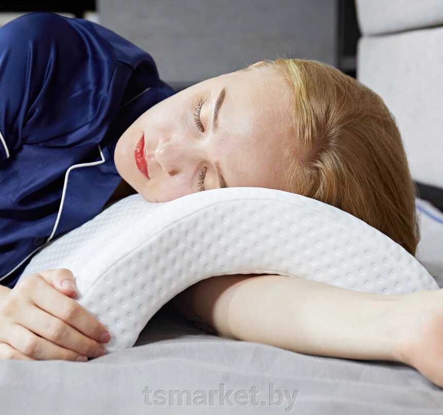 Подушка Pressure Free Memory Pillow с комфортным эффектом памяти от компании TSmarket - фото 1