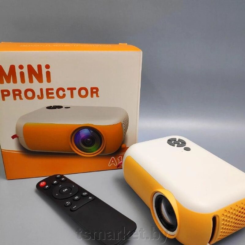 Портативный LED Проектор MINI Projector поддержка 360х640, 1920х1080 HDMI/USB от компании TSmarket - фото 1