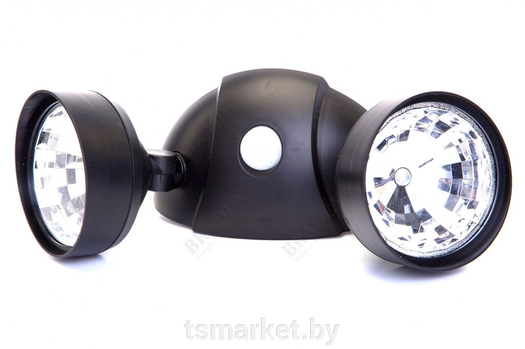 Портативный светильник с двумя спотами и датчиком движения от компании TSmarket - фото 1