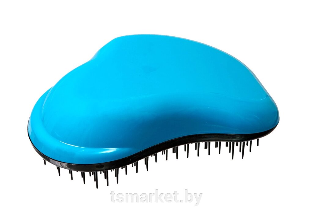 Расческа для распутывания волос «НОУ ТЭНГЛЗ» 12х8см синяя от компании TSmarket - фото 1