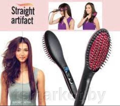 Расческа для выпрямления волос (улюжок) Simply Straight Artifact от компании TSmarket - фото 1