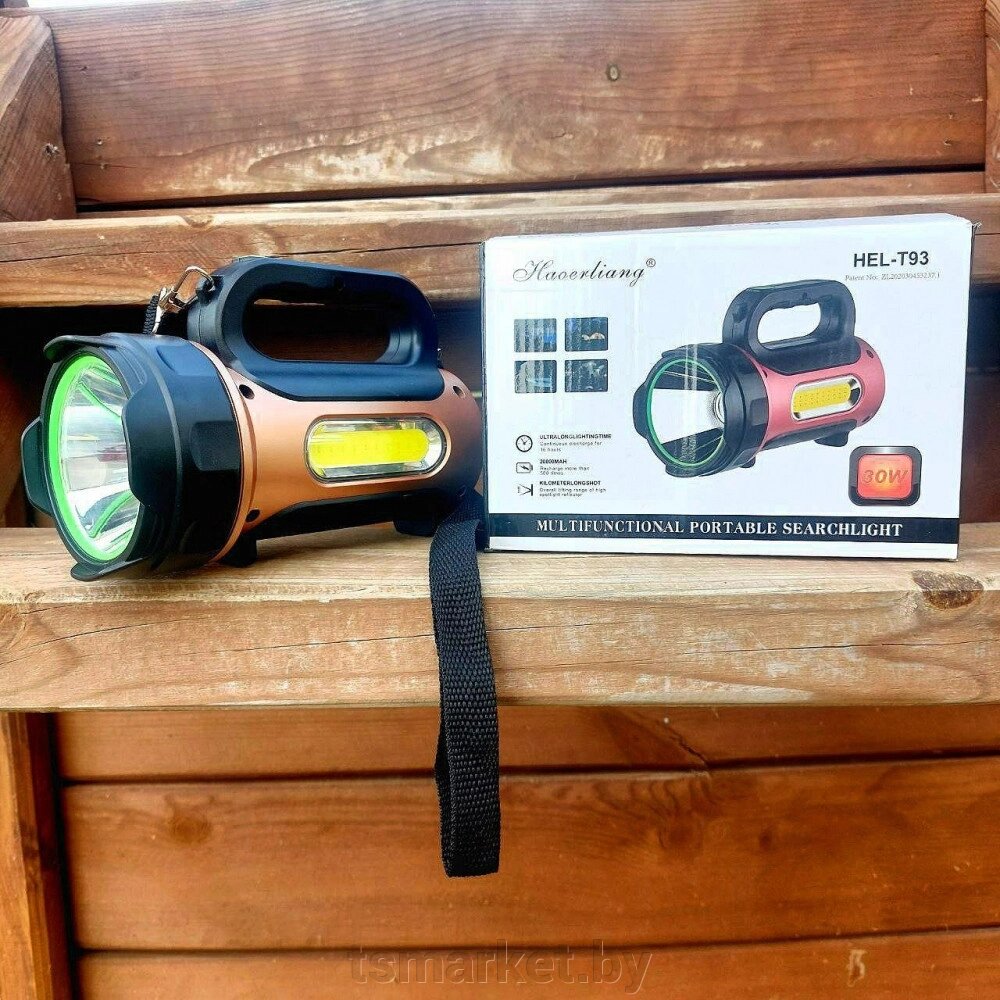 Ручной кемпинговый светодиодный фонарь-светильник HEL-T93 от компании TSmarket - фото 1