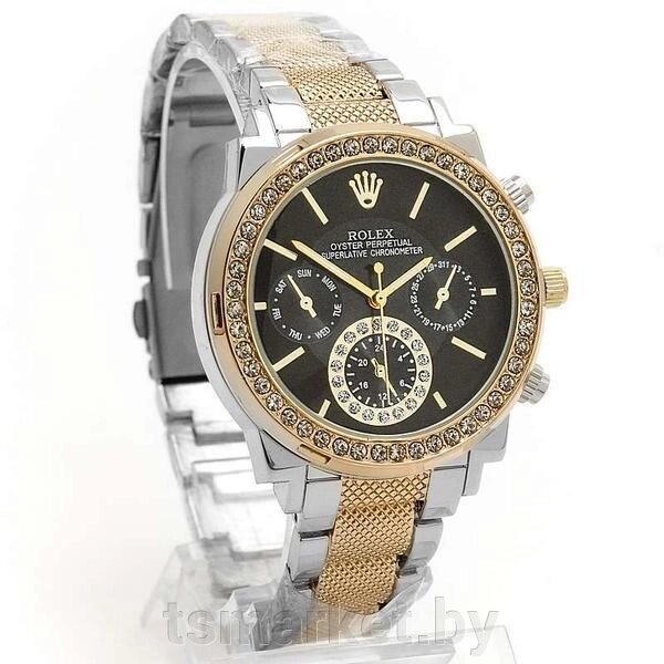 Шикарные женские часы в cтиле Rolex 6890G  4 варианта от компании TSmarket - фото 1