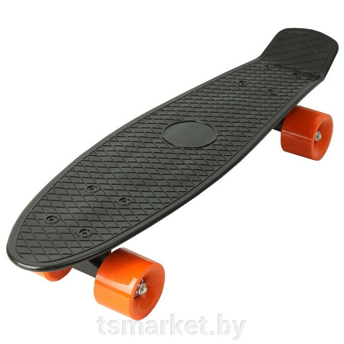 Скейтборд 55*14 см чёрный от компании TSmarket - фото 1