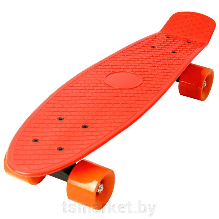 Скейтборд 55*14 см красный от компании TSmarket - фото 1