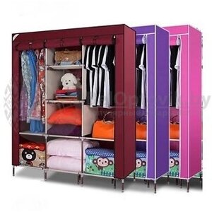 Складной шкаф Storage Wardrobe mod. 88130 130 * 45 * 175 см