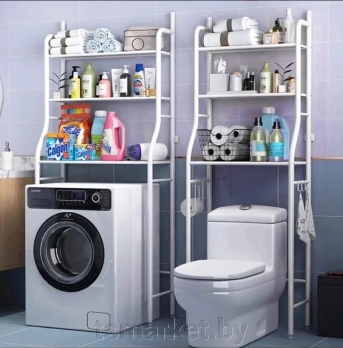 Стеллаж  Washing machine storage rack для ванной комнаты от компании TSmarket - фото 1