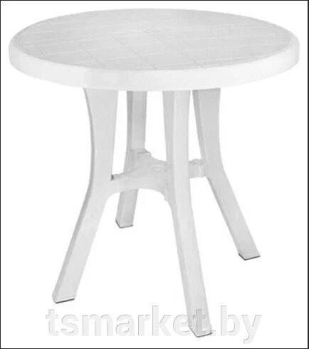 Стол  пластиковый 80 см от компании TSmarket - фото 1