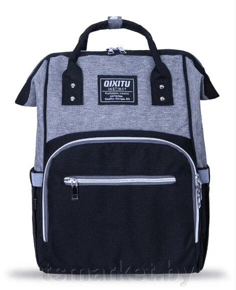 Сумка - рюкзак для мамы с термо-карманами для бутылочек Qixitu от компании TSmarket - фото 1