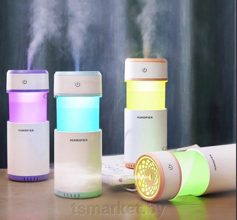 Светодиодный увлажнитель воздуха Pull-Out Humidifier, 200 мл от компании TSmarket - фото 1