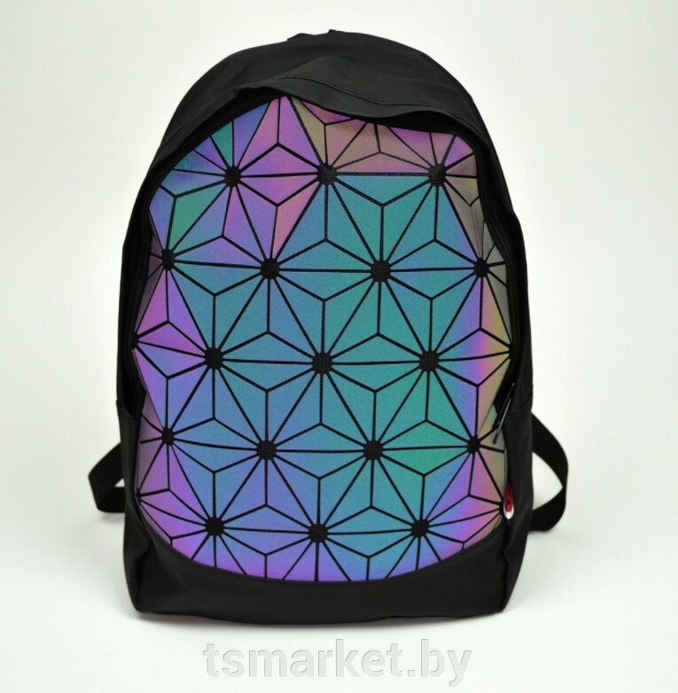 Светящийся неоновый  рюкзак Хамелеон БаоБао от компании TSmarket - фото 1