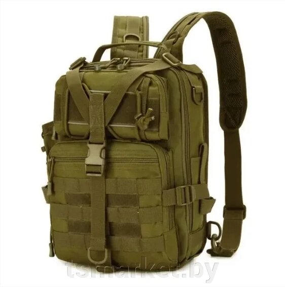 Тактический мужской рюкзак 40х25х14 см от компании TSmarket - фото 1