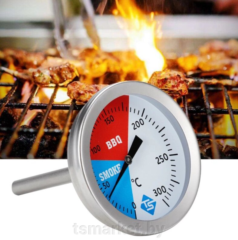 Термометр для гриля и барбекю 0-300 SiPL от компании TSmarket - фото 1
