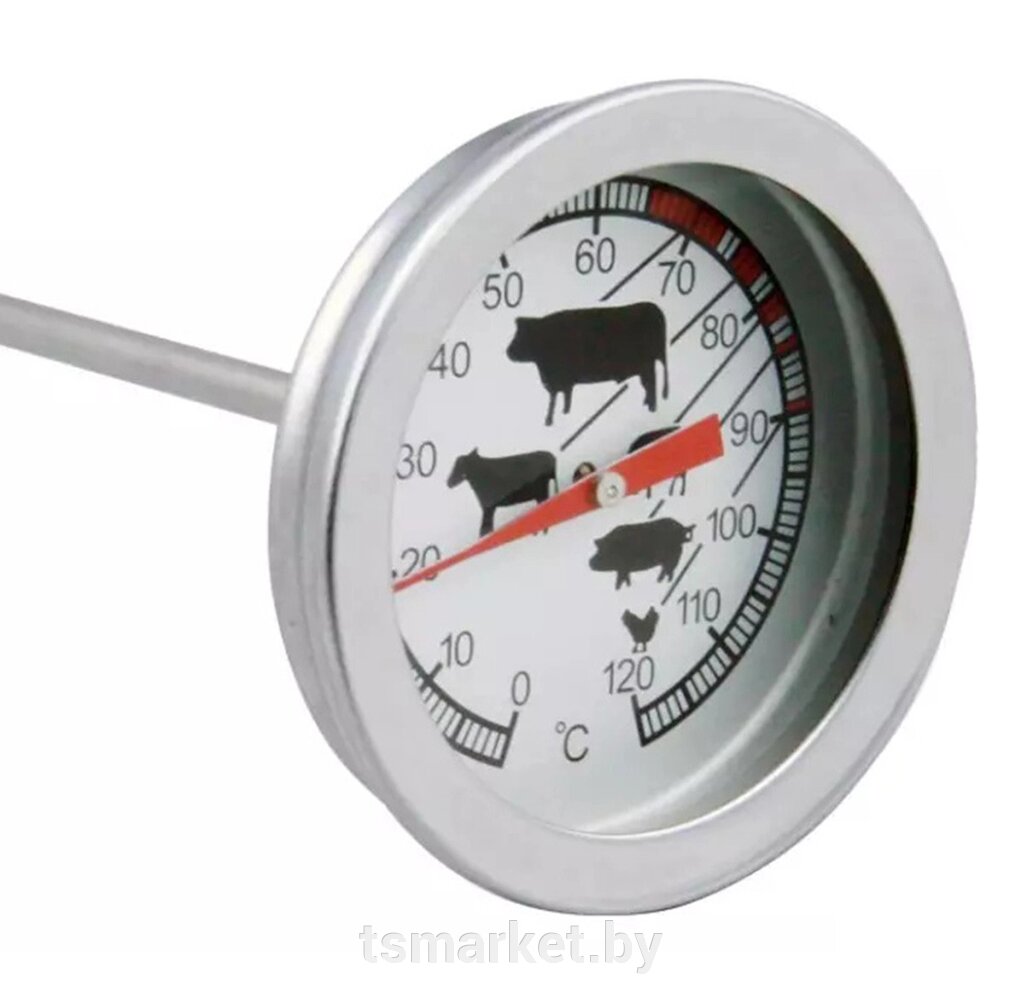 Термометр для гриля и барбекю с клипсой SiPL от компании TSmarket - фото 1