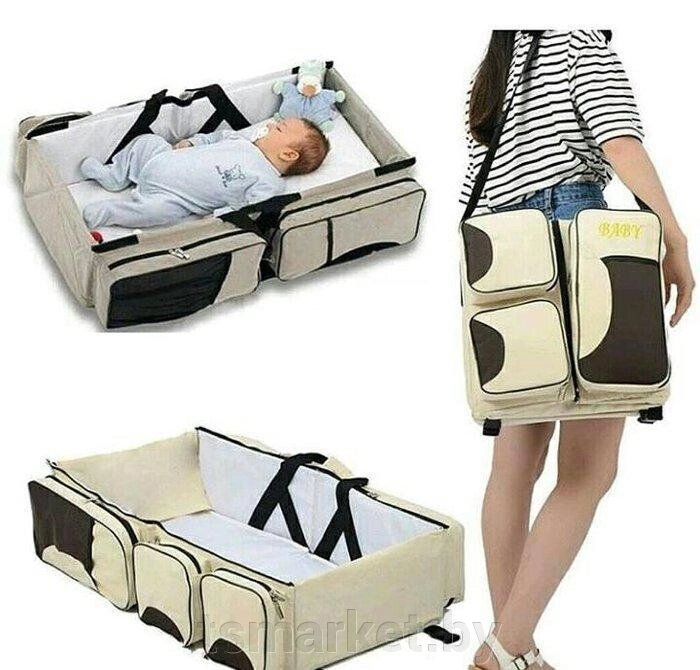 Трансформер сумка — кроватка Ganen Baby Travel Bed and Bag от компании TSmarket - фото 1