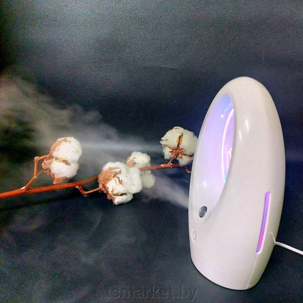 Ультразвуковой увлажнитель (аромадиффузор) воздуха –ночник Humidifier Q2 с 3D подсветкой 320 ml от компании TSmarket - фото 1