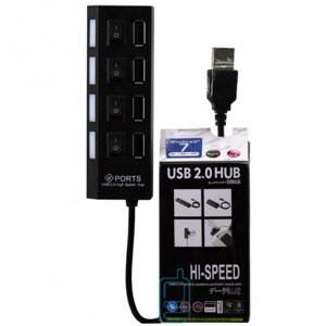 USB 2.0 HUB хаб на 4 порта
