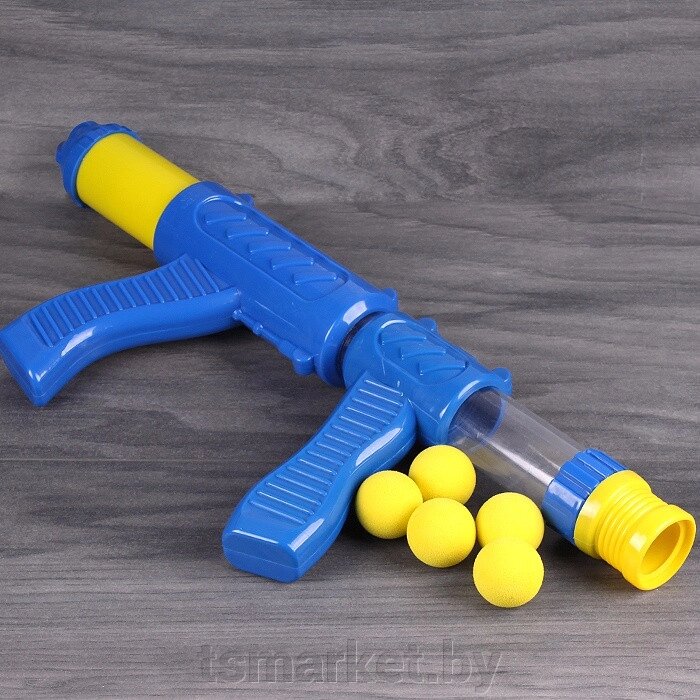 Воздушное ружье Boomstick + 5 пуль (мячики) от компании TSmarket - фото 1