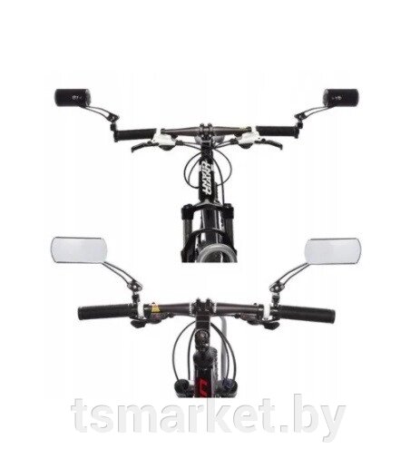 Зеркало велосипедное 2 шт. SiPL от компании TSmarket - фото 1