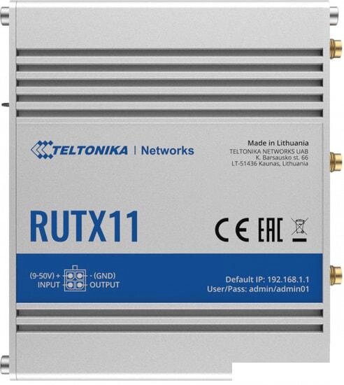 4G Wi-Fi роутер Teltonika RUTX11 от компании Интернет-магазин marchenko - фото 1