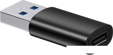 Адаптер Baseus ZJJQ000101 USB Type-C - USB Type-A (черный) от компании Интернет-магазин marchenko - фото 1