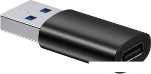 Адаптер baseus ZJJQ000101 USB type-C - USB type-A (черный)
