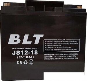 Аккумулятор для ибп BLT JS12-18 (12в/18 а·ч)