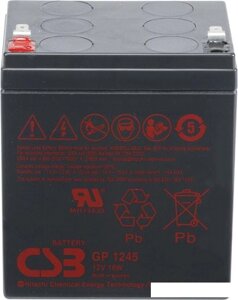 Аккумулятор для ибп CSB GP1245 16W F2 (12в/4.5ач)