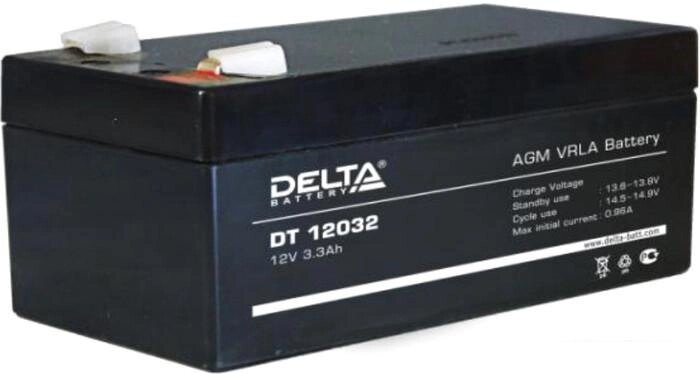 Аккумулятор для ИБП Delta DT 12032 (12В/3.3 А·ч) от компании Интернет-магазин marchenko - фото 1
