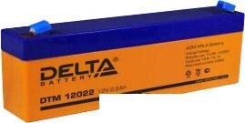 Аккумулятор для ИБП Delta DTM 12022 (12В/2.2 А·ч) от компании Интернет-магазин marchenko - фото 1