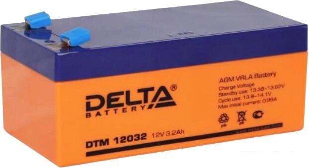 Аккумулятор для ИБП Delta DTM 12032 (12В/3.2 А·ч) от компании Интернет-магазин marchenko - фото 1