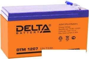 Аккумулятор для ИБП Delta DTM 1207 (12В/7.2 А·ч) от компании Интернет-магазин marchenko - фото 1