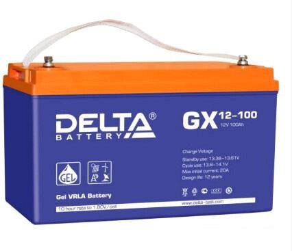 Аккумулятор для ИБП Delta GX 12-100 (12В/100 А·ч) от компании Интернет-магазин marchenko - фото 1