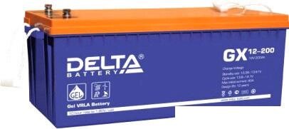 Аккумулятор для ИБП Delta GX 12-200 (12В/200 А·ч) от компании Интернет-магазин marchenko - фото 1