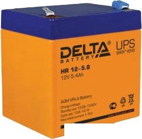 Аккумулятор для ИБП Delta HR 12-5 (12В/5 А·ч) от компании Интернет-магазин marchenko - фото 1
