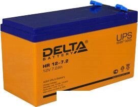 Аккумулятор для ИБП Delta HR 12-7.2 (12В/7.2 А·ч) от компании Интернет-магазин marchenko - фото 1