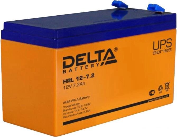 Аккумулятор для ИБП Delta HRL 12-7.2 (12В/7.2 А·ч) от компании Интернет-магазин marchenko - фото 1