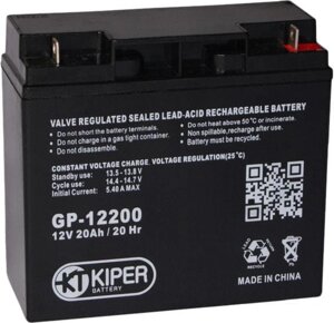 Аккумулятор для ИБП Kiper GP-12200 (12В/20 А·ч)