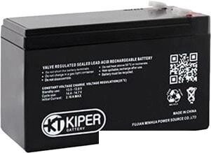 Аккумулятор для ИБП Kiper HR-1234W F2 (12В/9 А·ч) от компании Интернет-магазин marchenko - фото 1