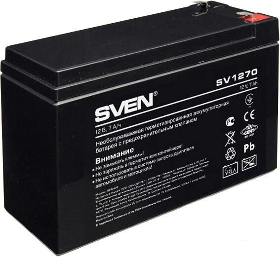 Аккумулятор для ИБП SVEN SV1270 от компании Интернет-магазин marchenko - фото 1