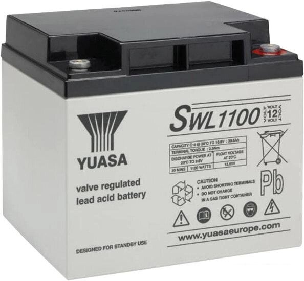 Аккумулятор для ИБП Yuasa SWL1100 (12В/40.6 А·ч) от компании Интернет-магазин marchenko - фото 1