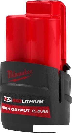 Аккумулятор Milwaukee M12 M12HB2.5 4932480164 (12В/2.5 Ач) от компании Интернет-магазин marchenko - фото 1