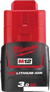 Аккумулятор Milwaukee M12B3 (12В/3 Ah)