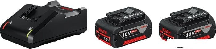 Аккумулятор с зарядным устройством Bosch GBA 18V+GAL 18V-40 Professional 1600A019S0 (18В/4 Ah + 14.4 от компании Интернет-магазин marchenko - фото 1