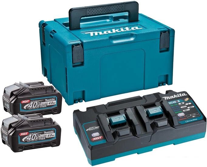 Аккумулятор с зарядным устройством Makita Power Source Kit 191U04-0 (40В/4.0 Ah + 40В) от компании Интернет-магазин marchenko - фото 1