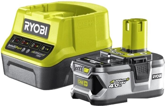 Аккумулятор с зарядным устройством Ryobi RC18120-140 ONE+ 5133003360 (18В/4.0 Ah + 18В) от компании Интернет-магазин marchenko - фото 1