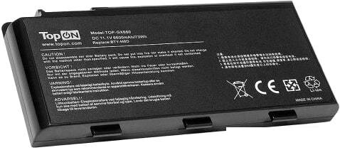 Аккумуляторы для ноутбуков TopON TOP-GX660 от компании Интернет-магазин marchenko - фото 1