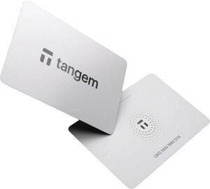 Аппаратный криптокошелек Tangem Wallet набор из 2 карт (белый)