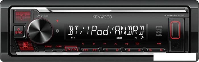 Автомагнитола Kenwood KMM-BT205 от компании Интернет-магазин marchenko - фото 1