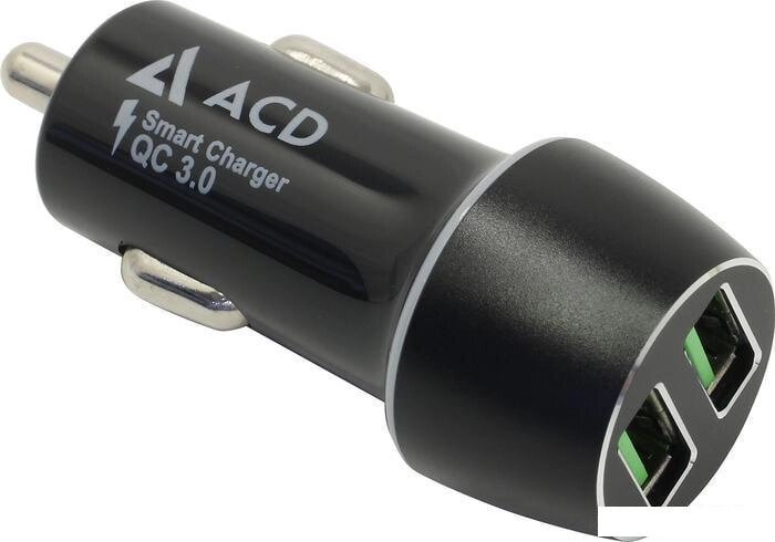 Автомобильное зарядное ACD ACD-С362Q-V1B от компании Интернет-магазин marchenko - фото 1